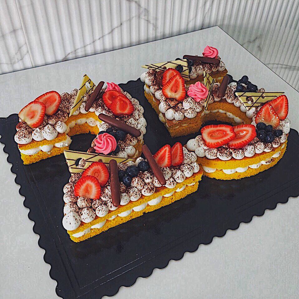 Number cakes